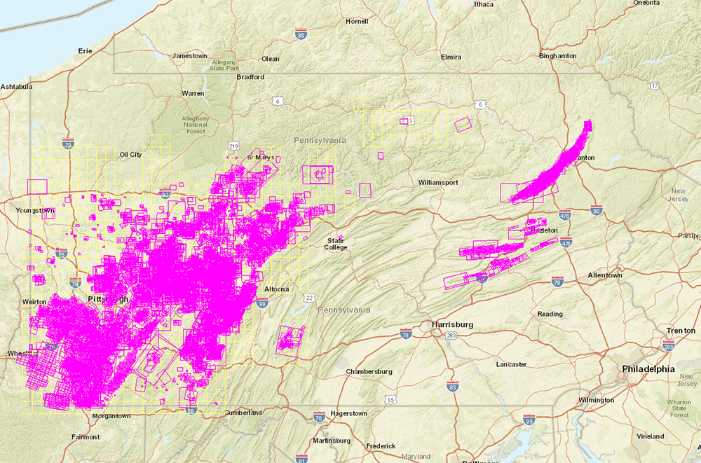 Interactive Atlas Of Historical Coal Mine Maps In Pennsylvania