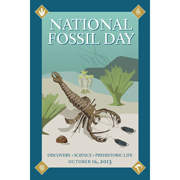 National Fossil Day Logo