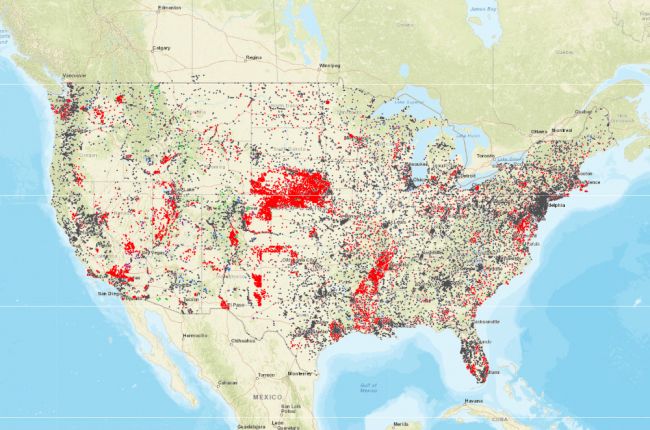 Interactive Map Of Water Resources Across The United States