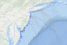 Screenshot of the Bureau of Ocean Energy Management's Marine Minerals Information System