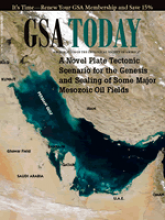 December G.S.A. Today Cover with NASA satellite photo of the Persian Gulf area