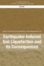 Cover of the new NAS report on Soil Liquefaction 