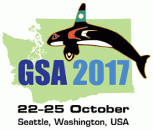 Logo for the GSA 2017 Annual Meeting in Seattle, WA. 