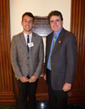John Kemper with Representative Michael Fitzpatrick.