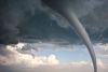Tornado funnel. Image Credit: NASA