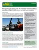 Cover of AGI Factsheet 2017-001 - Recycling as a source of mineral commodities