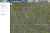 Screenshot of interactive map of Iowa coal mines
