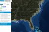 Screenshot of NOAA's Sea Level rise and Coastal Flooding Impacts data viewer