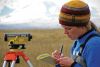 Geoscientist taking notes in the field. Photo courtesy of Rob Thomas, from AGI’s 2014 Life in the Field contest.