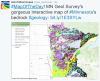 Screenshot of tweet highlighting the MN Geological Survey interactive map of Minnesota bedrock geology. Image Credit: Minnesota Geological Survey