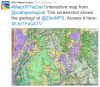 Screenshot of interactive map of Utah geology. Image Credit: Utah Geological Survey