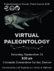 Virtual Paleontology Short Course Flyer