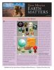 Cover of New Mexico Earth Matters Summer 2016 with pictures of the New Mexico desert and faceted gemstones