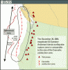 Screenshot of a graphic showing the Cascadia Subduction Zone