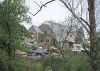 Fig. 1. A 1995 landslide in Overland Park, Kansas, destroyed two homes and damaged four lots. Credit: Kansas Geological Survey