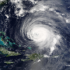 NASA hurricane satellite image