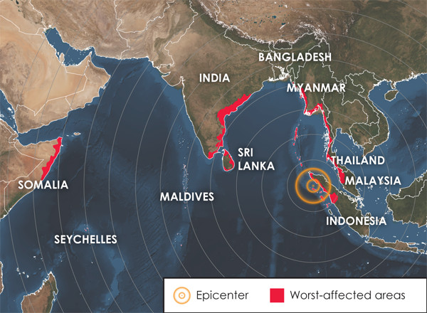 Benchmarks: December 26, 2004: Indian Ocean tsunami strikes