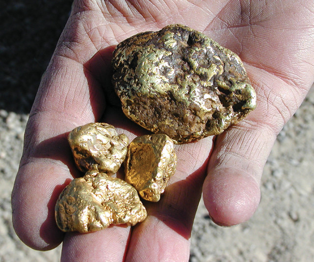 minerals gold