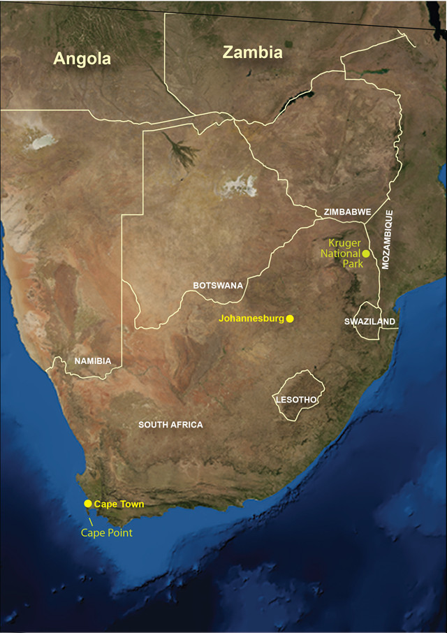 Travels in Geology: South Africa on safari for the geological Big Five