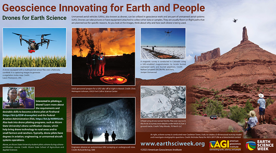 Earth Science for a Sustainable World poster