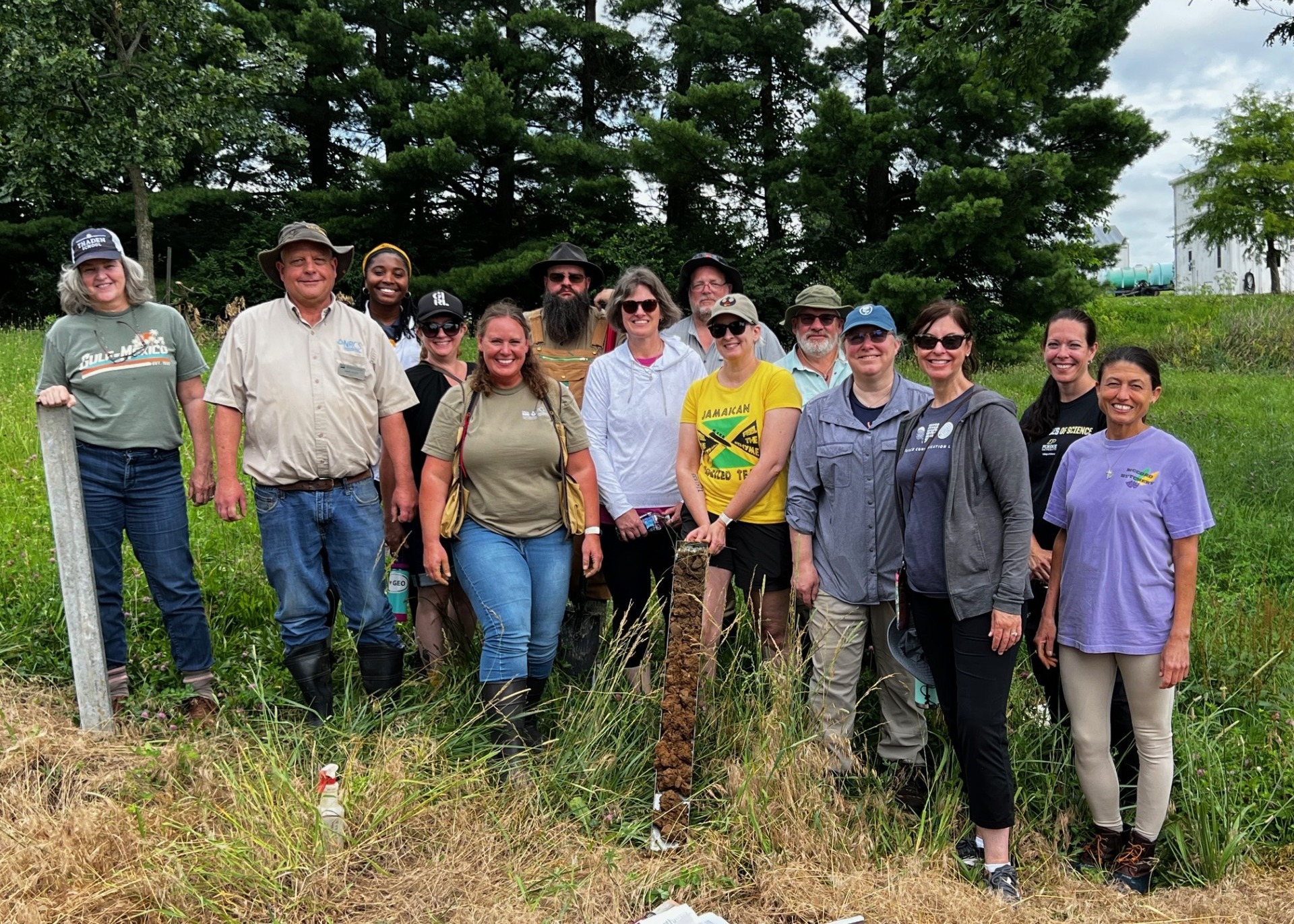Group picture of the attendees and facilitators at the 2026 Soil Science Workshop