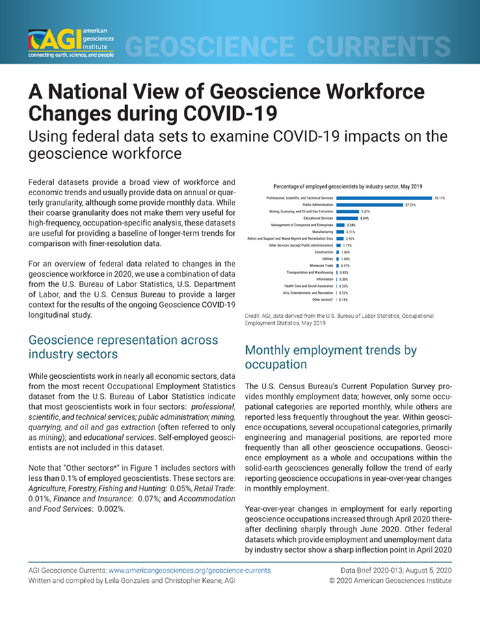 cover of Data Brief 2020-013