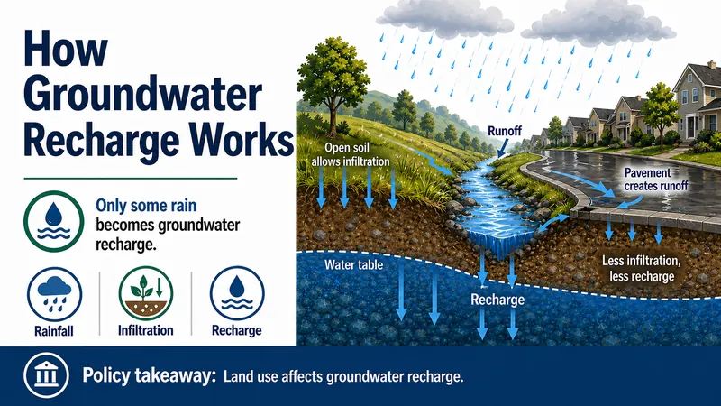How Groundwater Recharge Works