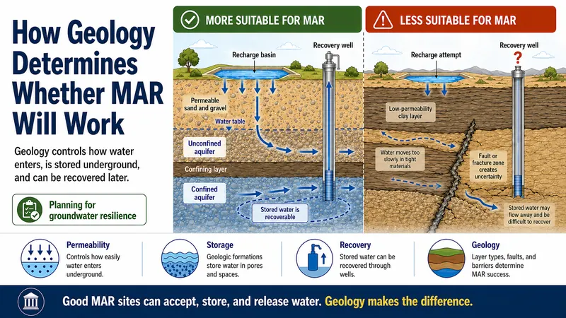 How Geology Determines Whether MAR Will Work