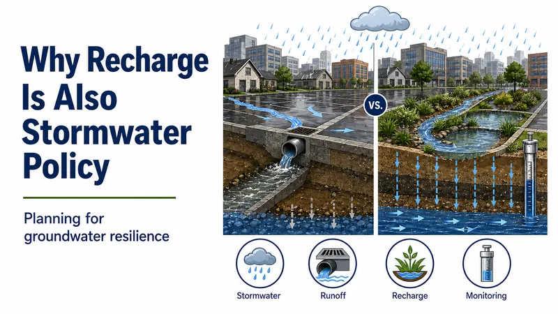 Why Recharge Is Also Stormwater Policy