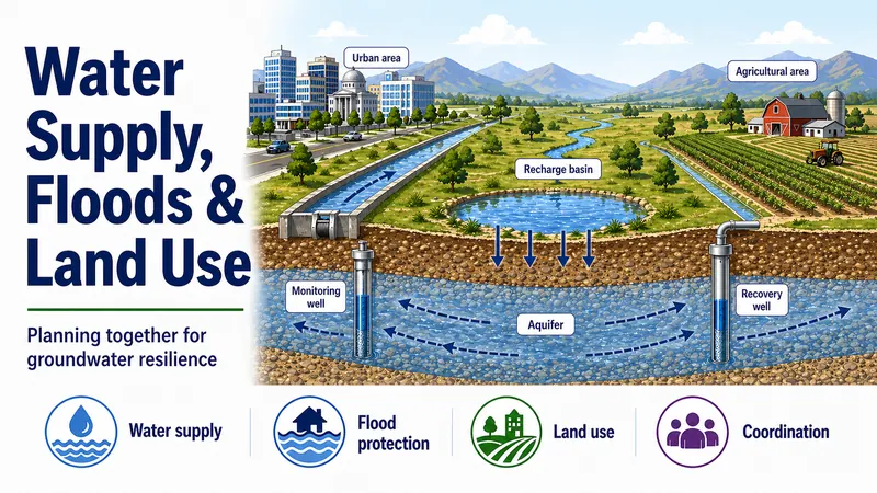 How MAR Connects Water Supply, Flood Protection, and Land-Use Planning