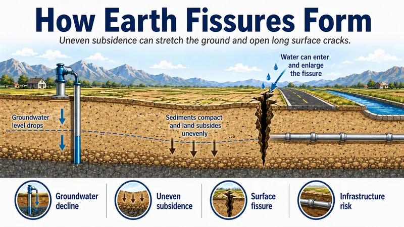 How Earth Fissures Form