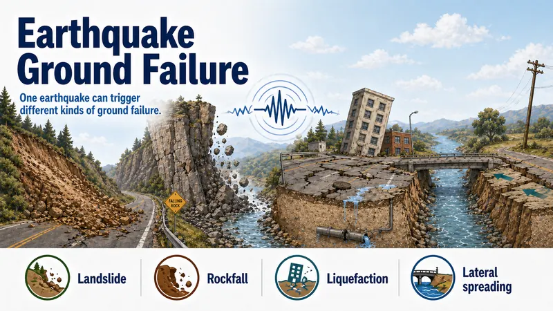 How Earthquakes Trigger Ground Failure
