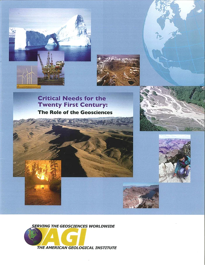 Critical Needs for the Twenty First Century: The Role of the Geosciences (2008)