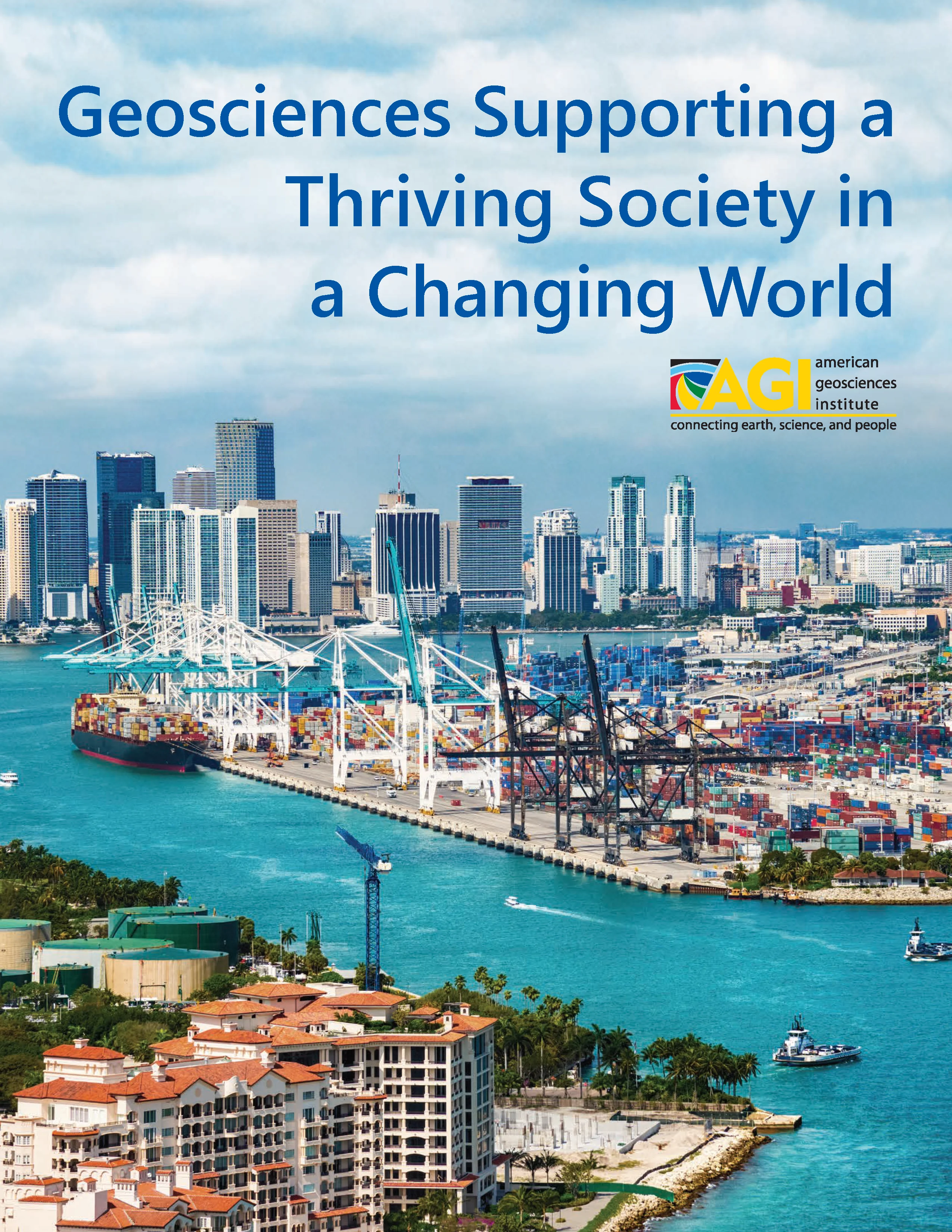 Geosciences Supporting a Thriving Society in a Changing World