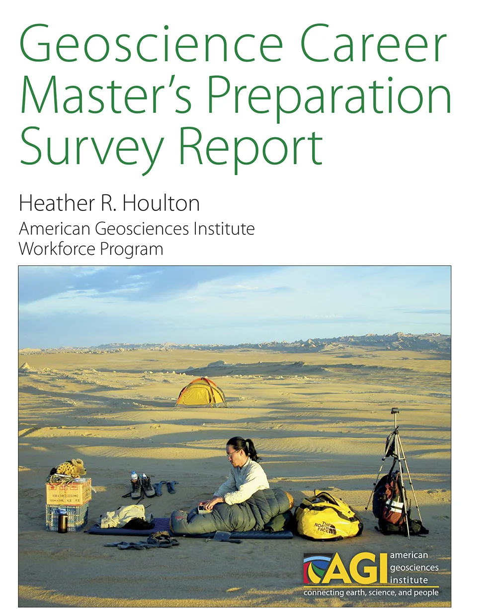 Geoscience Career Master's Preparation Survey